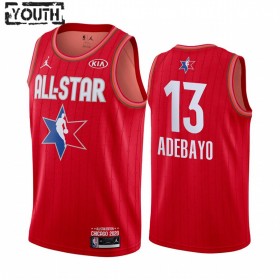 Dres NBA Miami Heat Bam Adebayo 13 2020 All-Star Jordan Brand Crvena Swingman - Dječji
